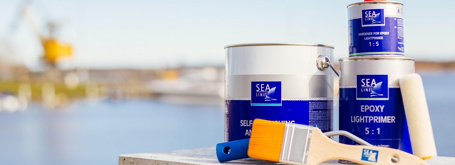 zestaw epoxy lightprimer 5:1 wałek pędzel self-polishing antifouling